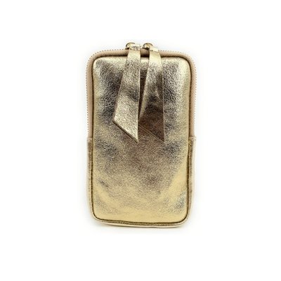 Pochette bandoulière en cuir irisé LOUVRE OH MY BAG