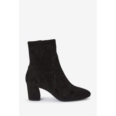 Bottines Avec Talon Haut Et Bout Rond NEXT
