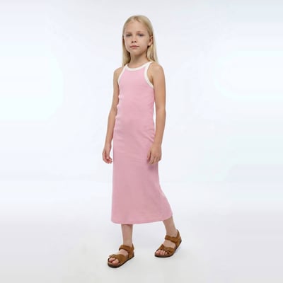 Robe longue en maille MONOPRIX