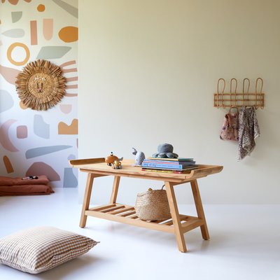 Console basse enfant en teck massif PAMPA TIKAMOON