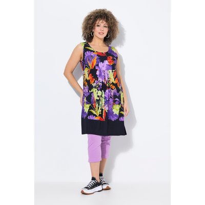 Robe en jersey imprimé. Décolleté rond ULLA POPKEN