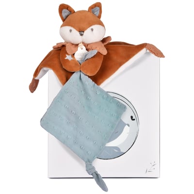 Doudou attache sucette Renard 20 cm DOUDOU ET COMPAGNIE