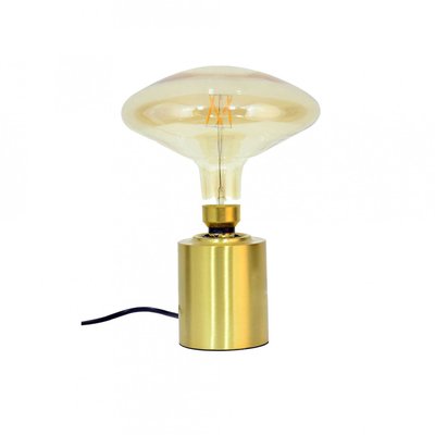 Pied de lampe cylindrique en métal, FUZO C-CREATION