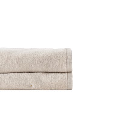 Serviette invité coton ZEPHIRE CARRE BLANC