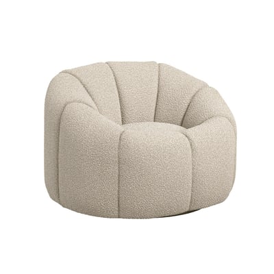 Kao Boucle Swivel Accent Chair ÉDITÉ