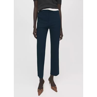 Pantalon droit 7/8 MANGO