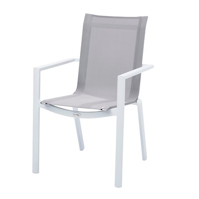 Fauteuil en aluminium, assise textilène STAR WILSA GARDEN