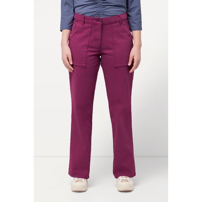 Jean coloré Mary en coton bio, jambe large ULLA POPKEN