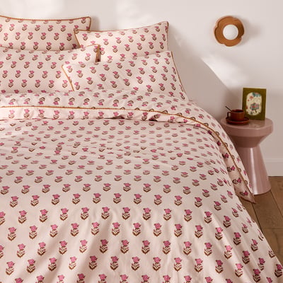 Dimani Washed Cotton Duvet Cover LA REDOUTE INTERIEURS