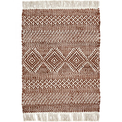 Tapis en jute et coton Ethnic 90x60 cm HOUSE DOCTOR