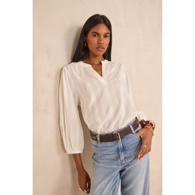 Blouse brodée à manches longues DARNELLE Maison 123