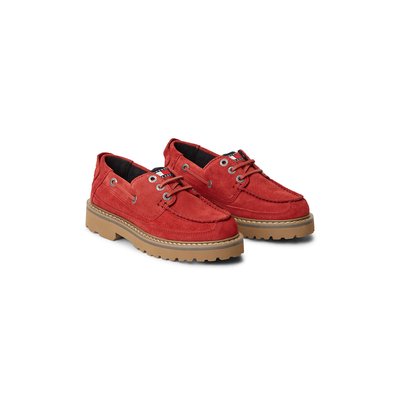 Chaussures bateau en cuir suédé, Archive TOMMY HILFIGER