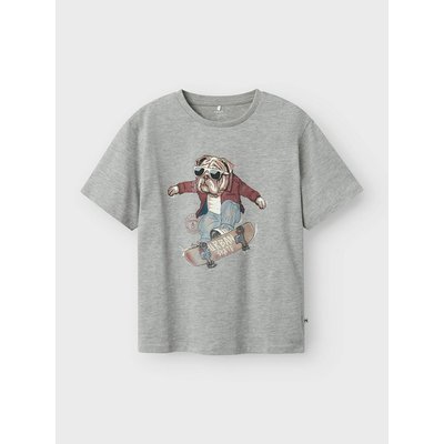 T-shirt manches courtes, motif chien en skate NAME IT