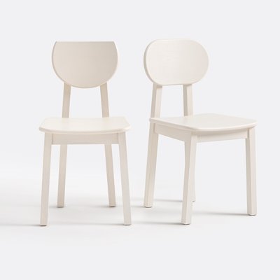Set van 2 stoelen in essenhout , Tribal LA REDOUTE INTERIEURS