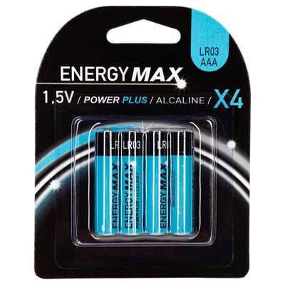 Piles power plus LR03 x4 5FIVE SIMPLY SMART