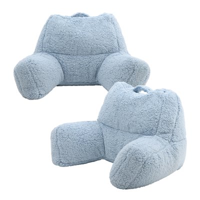 Lot de 2 coussins de Soutien en polaire sherpa ICON