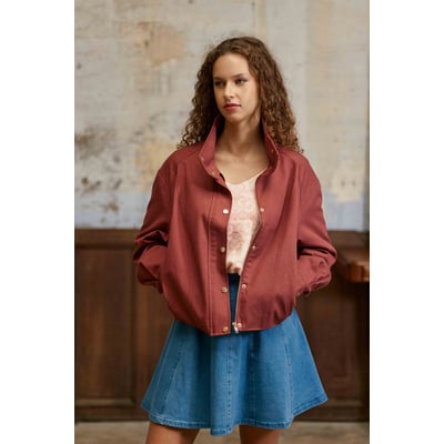 Veste col montant uni VILAY LA PETITE ETOILE
