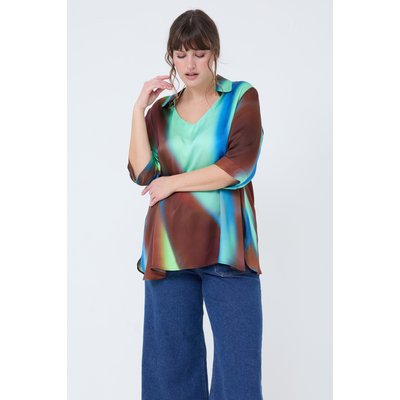 blouse en imprimé tye and dye JEAN-MARC PHILIPPE