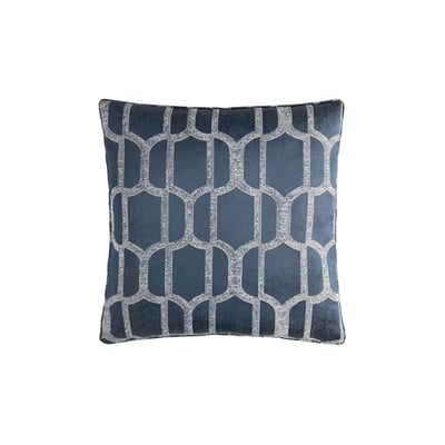 Coussin en jacquard à motif géométrique evie NEXT