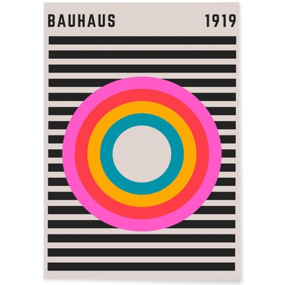 Affiche Bauhaus 22 L'AFFICHERIE