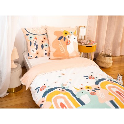 Parure de lit enfant + taie en coton, Prunellia C DESIGN HOME TEXTILE