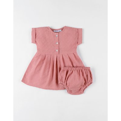Set robe + bloomer, blush NOUKIE'S