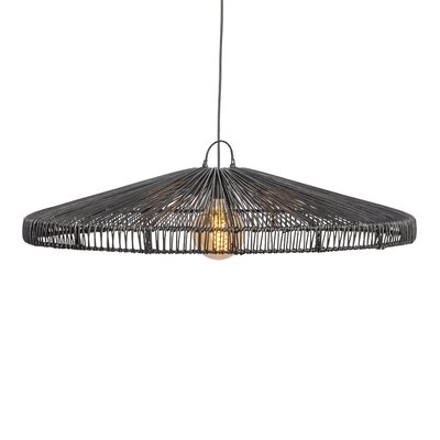 Suspension en rotin noir XL ESSO HYDILE