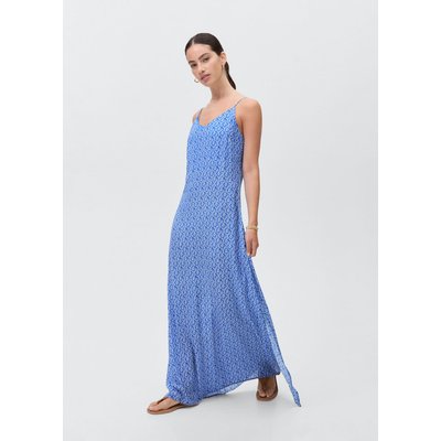Robe longue en imprimé fleuri MANGO TEEN
