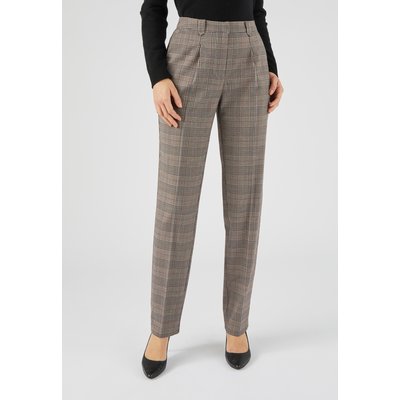 Pantalon large à carreaux DAMART