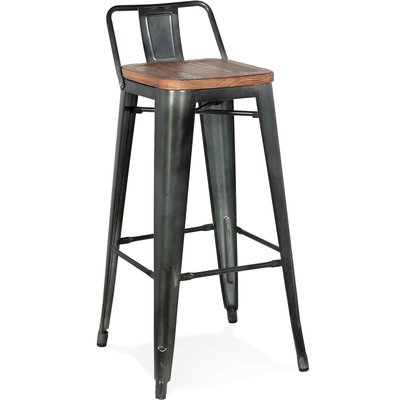 Tabouret de bar en bois, design Greger KOKOON DESIGN