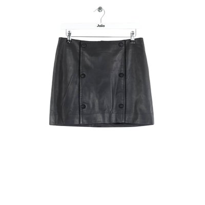 Mini jupe en cuir - Très Bon État SEZANE