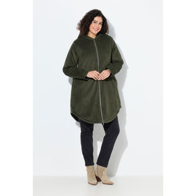 Parka à capuche en velours côtelé ULLA POPKEN