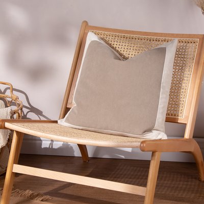 Auden Linen Velvet Cushion YARD