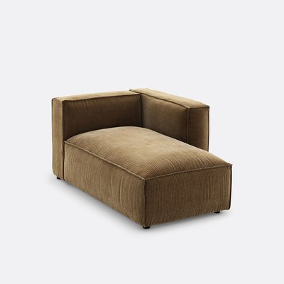 Méridienne modulable velours côtelé vintage, Seven LA REDOUTE INTERIEURS