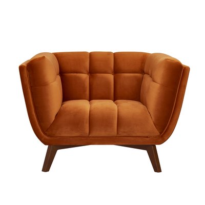 Fauteuil en velours - MONA RENDEZ-VOUS DÉCO