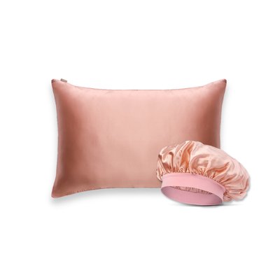 Pack cheveux Taie d'oreiller et Bonnet de nuit en PURE SOIE EMILY'S PILLOW