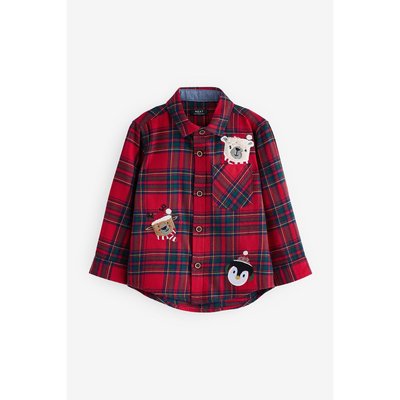 Chemise à manches longues et carreaux NEXT
