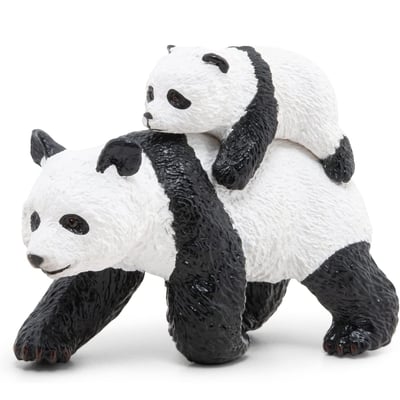 Figurine Panda et son bébé PAPO