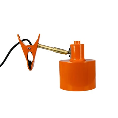 Lampe à pince Orientable Métal Orange OCEAN DYBERG LARSEN