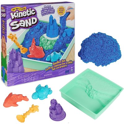Coffret sable kinétique bleu SPIN MASTER