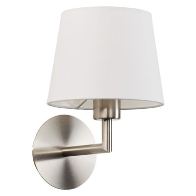 Applique Romi Chrome Mat Abat Jour Blanc MILLUMINE