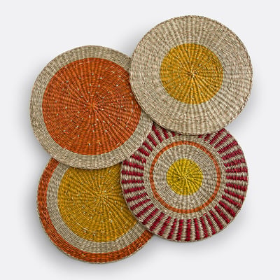 Lot de 4 sets de table en herbier, Romix LA REDOUTE INTERIEURS