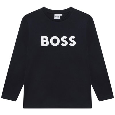 T-shirt manches longues coton BOSS KIDSWEAR