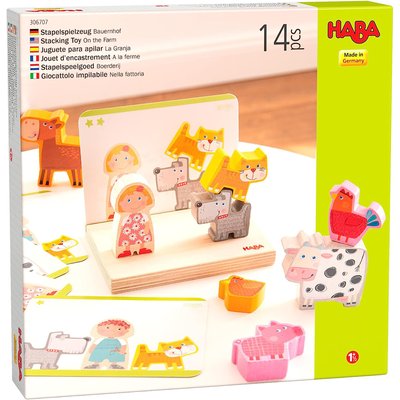 Jeu à empiler 3D À la ferme HABA