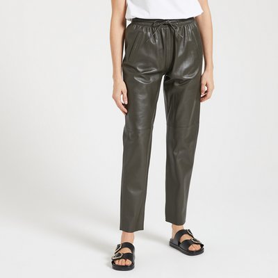 Gift Leather Joggers, Length 26" OAKWOOD