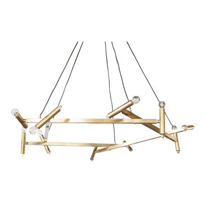 Lustre en laiton IZAAR PRODUIT INTERIEUR BRUT