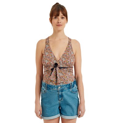 Short denim coupe mom Before and After VERTBAUDET