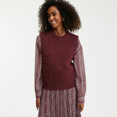 Pull rouge chaud femme La Redoute