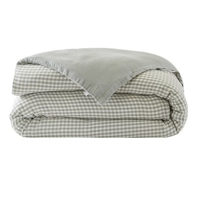 Housse de couette réversible en gaze de coton  Modèle VICKIE EDEN