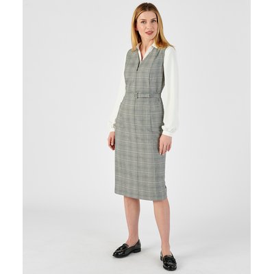 Robe a carreau gris clearance